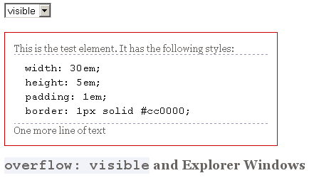 Css Overflow Auto Style Scrollbar